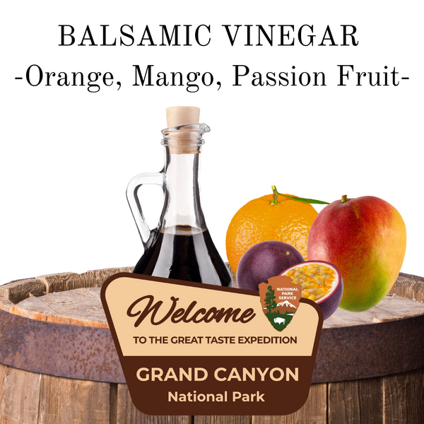 Balsamic Vinegar - Orange, Mango, Passion Fruit