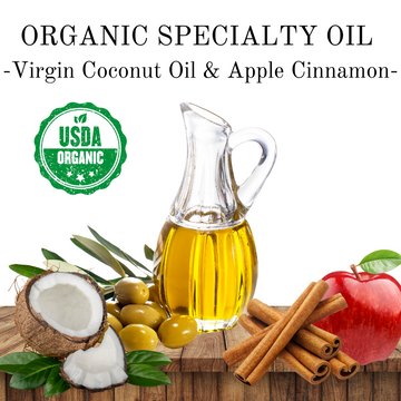 Organic Virgin Coconut Oil Apple Cinnamon