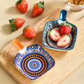 Accessories - 4 Pack Assorted Ceramic Square Dipping Bowl for Oils & Vinegars
