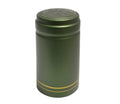 Security Seal - Green Capsule with Gold Stripes (60 Pack)